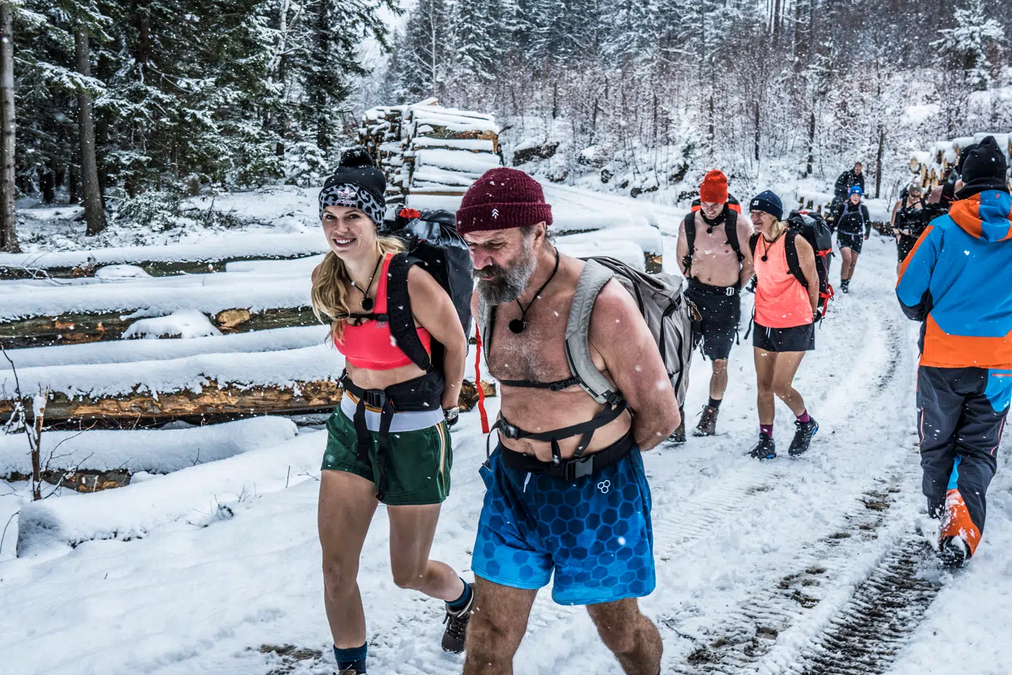Wozniacki'erne på træningslejr i Polen.