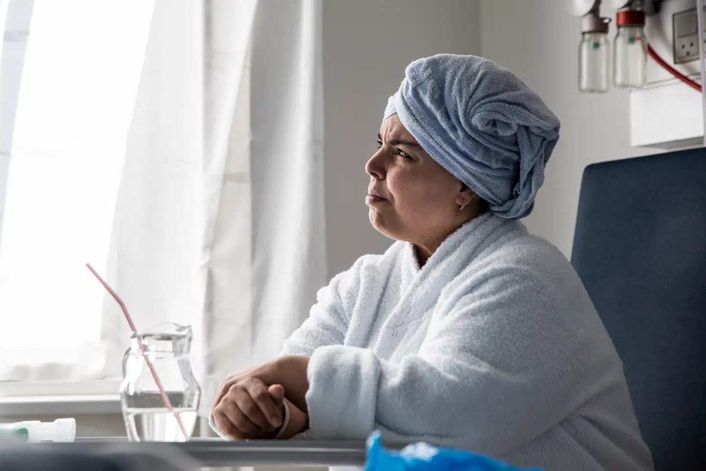 Vinduet var Hosnyas mentale flugt fra hospitalssengen.