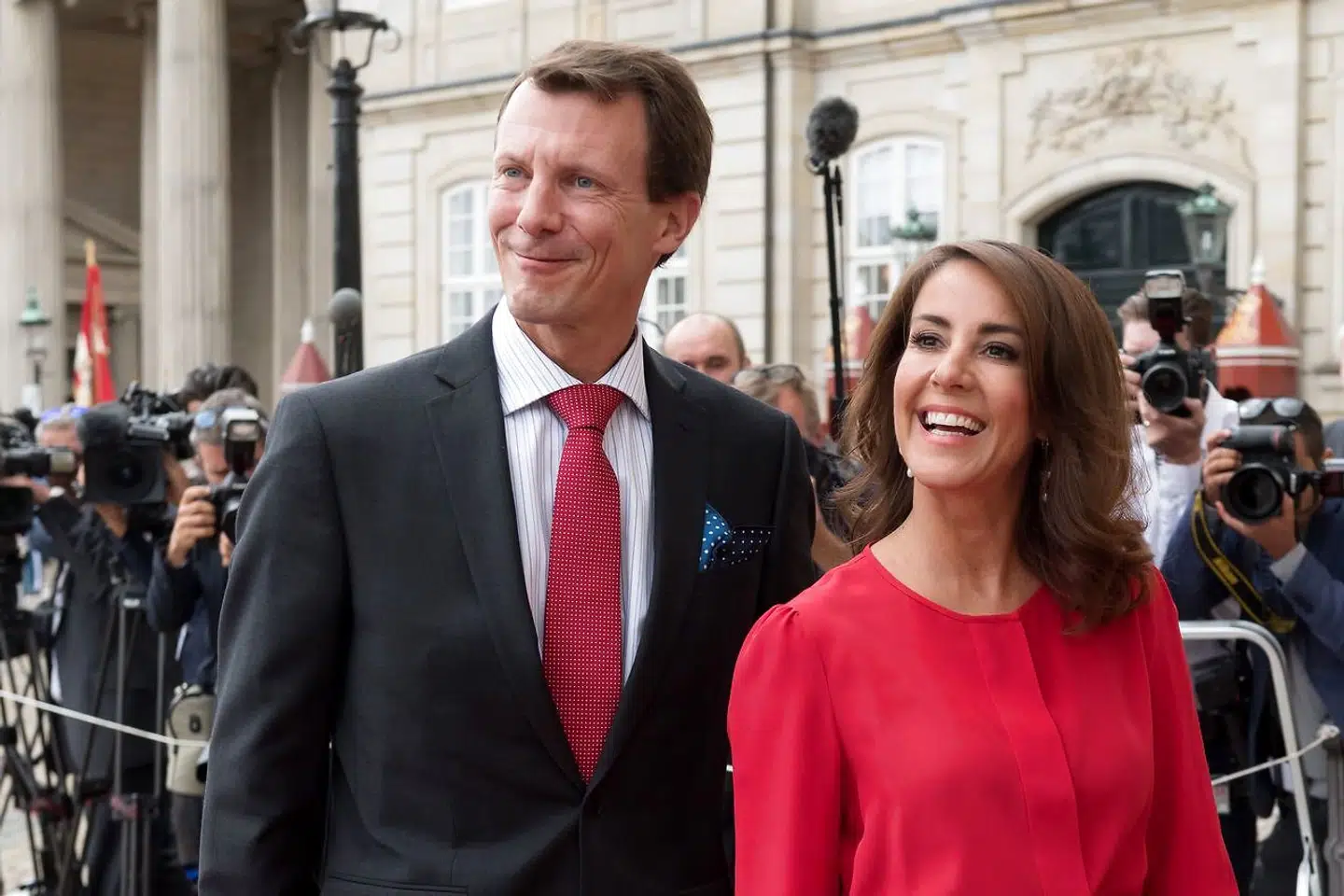 Prins Joachim som vi kender ham. Her med sin hustru prinsesse Marie.