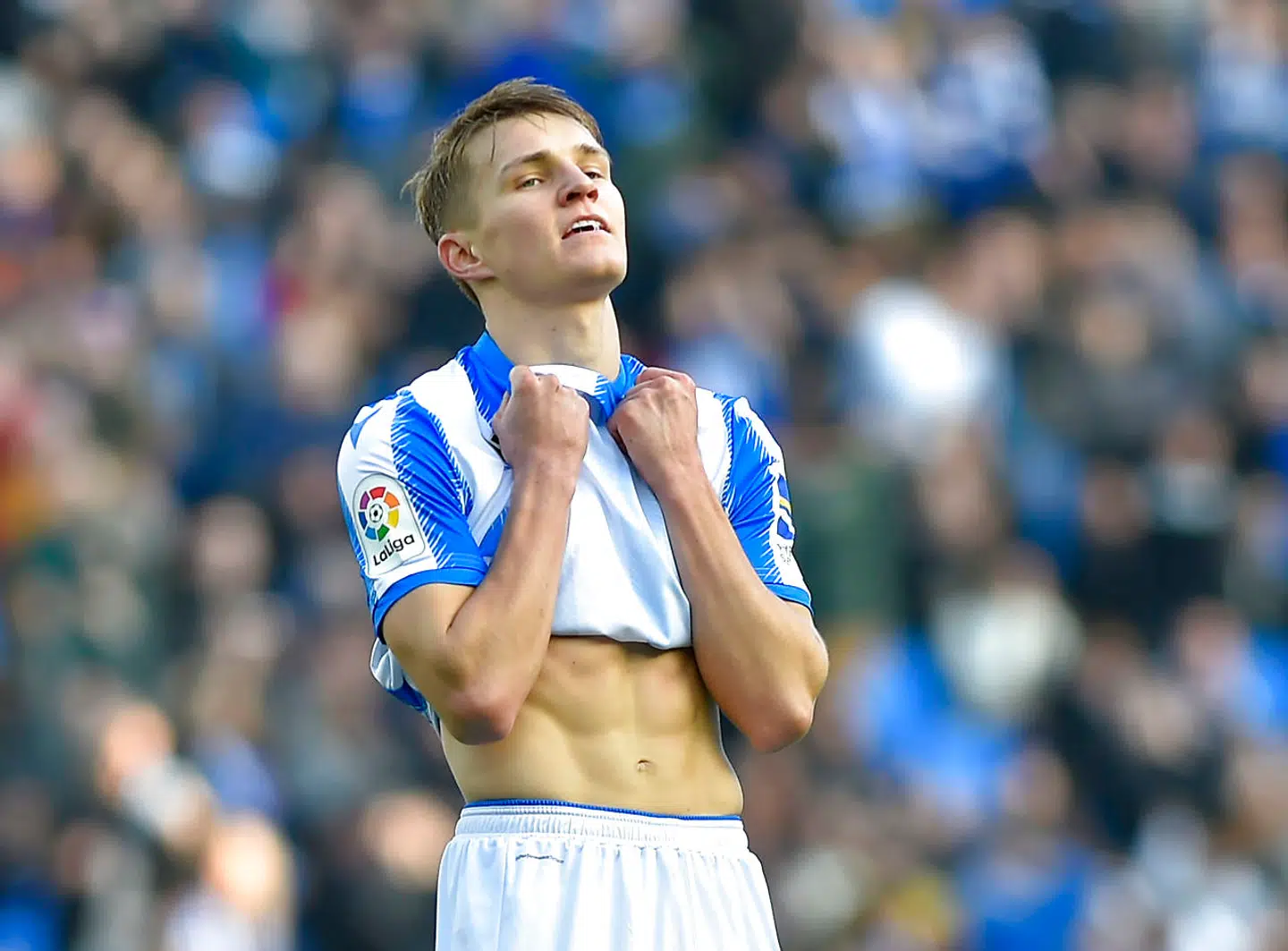 Martin Ødegaard har haft en flot sæson i Real Sociedad.