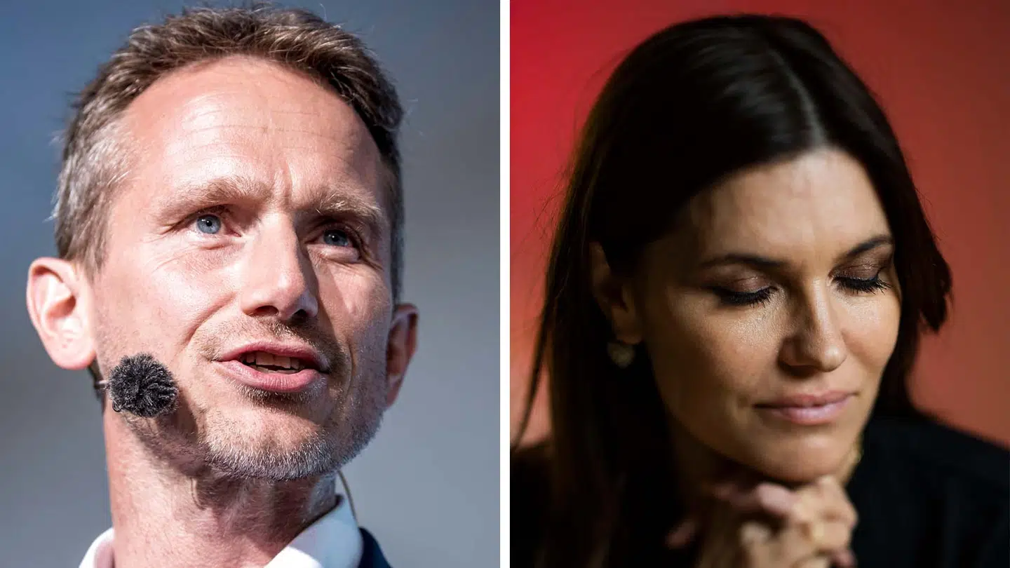 Kristian Jensen og Pernille Rosendahl.