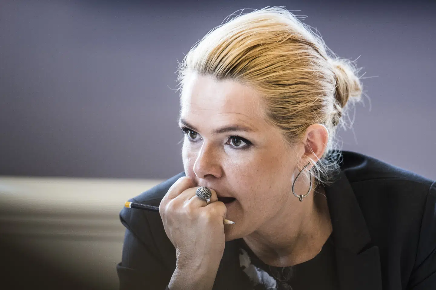 Inger Støjberg fortæller, at Venstre under onsdagens genåbningsforhandlinger vil stille krav om, at der skal komme svar på coronatest inden for 24 timer. Desuden skal det håndhæves, at coronasmittede skal isolere sig. (Arkivfoto) Ida Marie Odgaard/Ritzau Scanpix