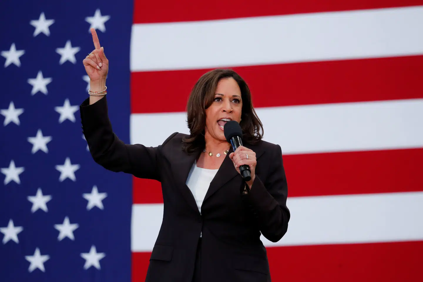 Den 55-årige Kamala Harris er blevet valgt af Joe Biden som hans vicepræsidentkandidat til valget i USA til november. (Arkivfoto) Mike Blake/Reuters