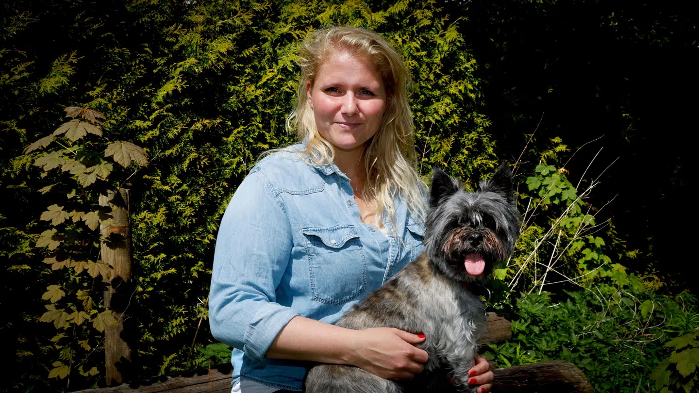 Stine Marthine Pedersen er første kvindelige landmand i 'Landmand søger kærlighed'.
