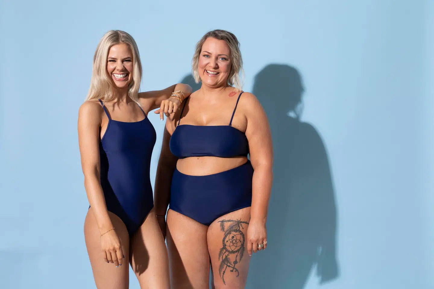 Julie Zangenberg i sin egen kollektion.