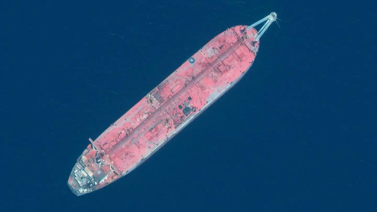 Olietankeren FSO Safer har i siden 2015 være strandet i Rødehavet ud for Yemen med mere en million olietønder i lasten.