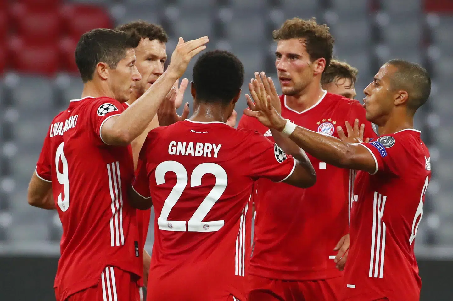 Bayern München er klar til kvartfinalen mod Barcelona efter en samlet sejr på 7-1 over Chelsea. Michael Dalder/Reuters