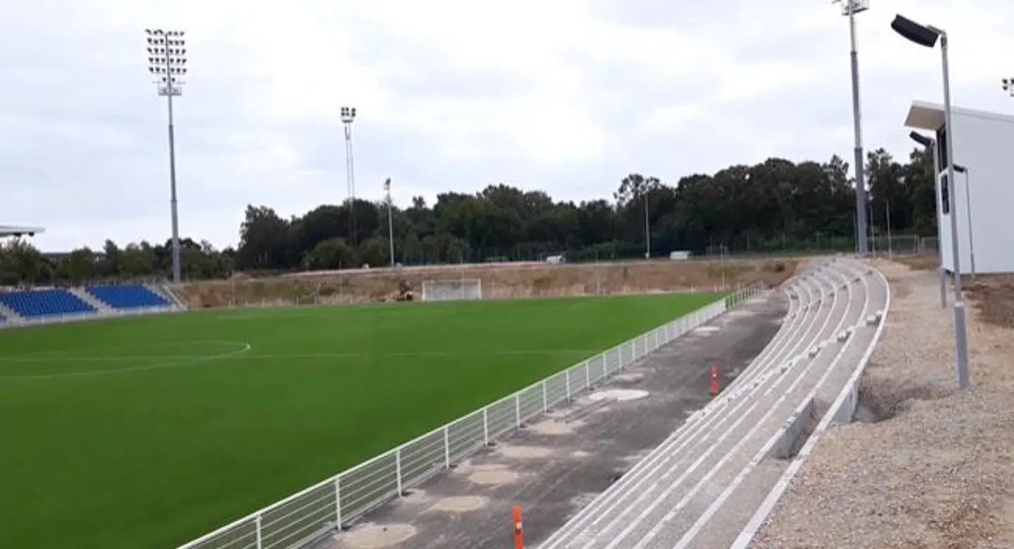 Det nye Helsingør Stadion efter indvielsen i august sidste år.