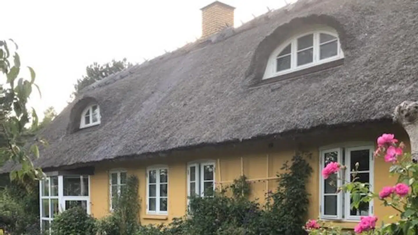 Solveig Kjærulffs hus i Rørvig i Nordvestsjælland.