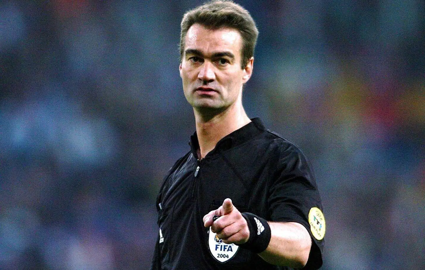 Kim Milton dømte Champions League-finalen i 2004.