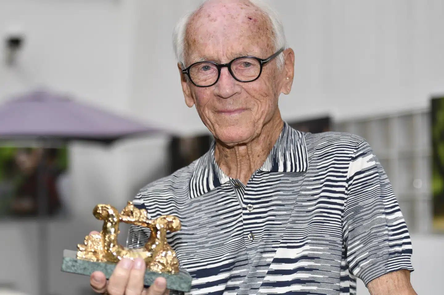 Bent Fabricius-Bjerre blev 95 år gammel. (Arkivfoto) Yann Coatsaliou/Ritzau Scanpix
