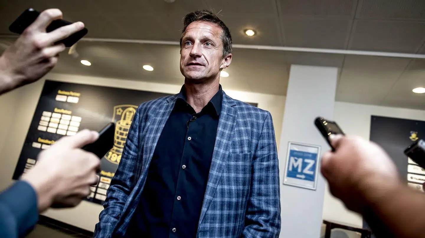 Troels Bech i sin tid som sportschef i Brøndby IF.