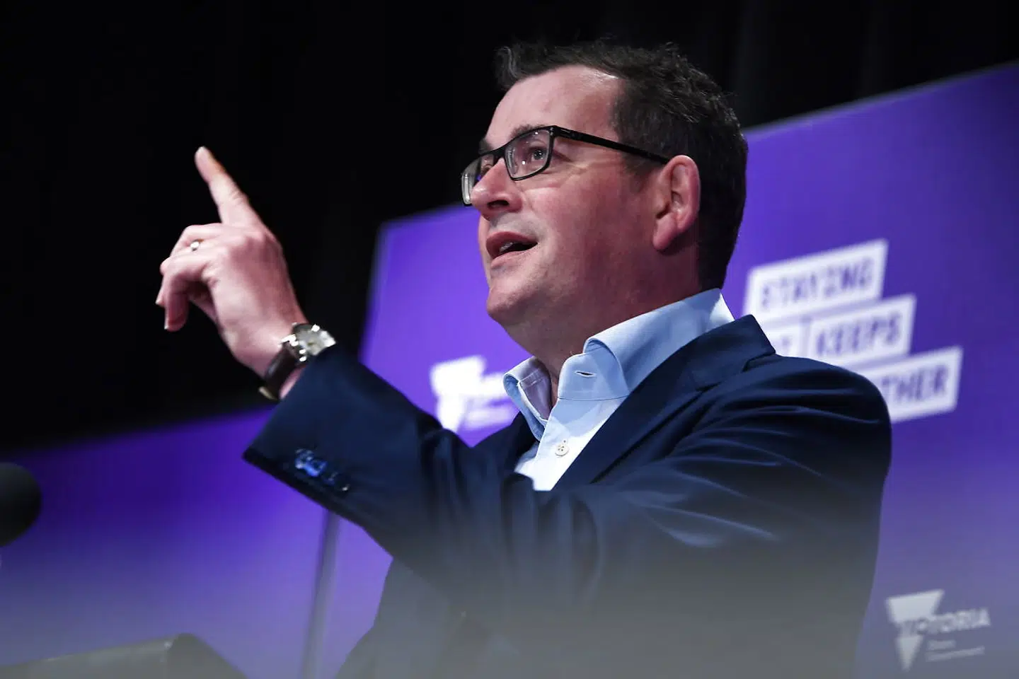 Premierministeren i Victoria, Daniel Andrews.