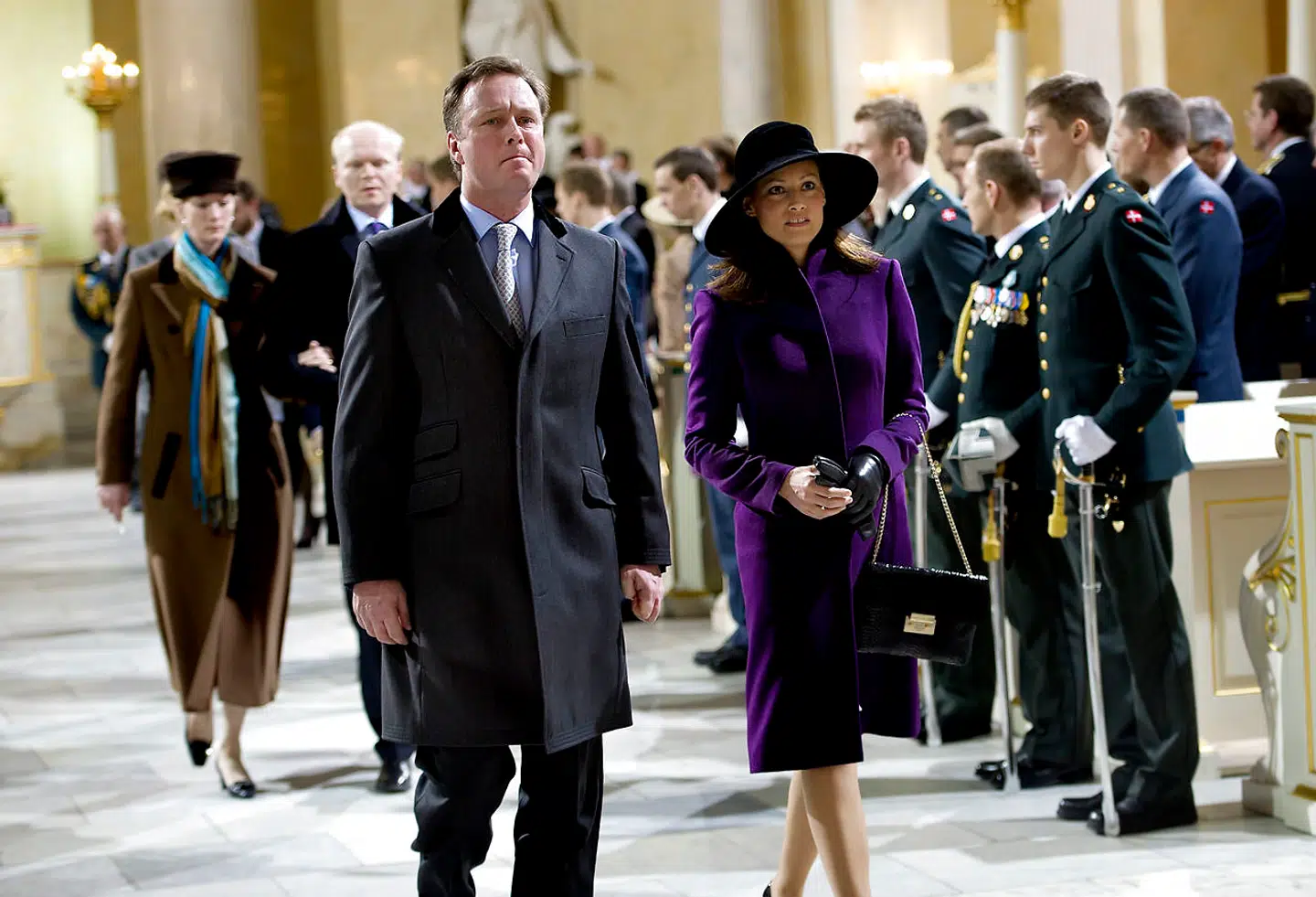 Prins Gustav af Berleburg og kæresten Carina Axelsson.