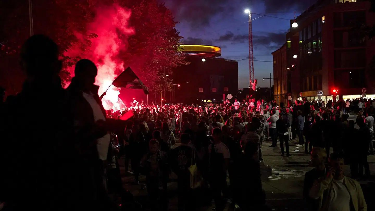 Østjyllands Politi har oprettet et ekstra hotspot i Aarhus for at undgå lignende scener efter kampen i aften.