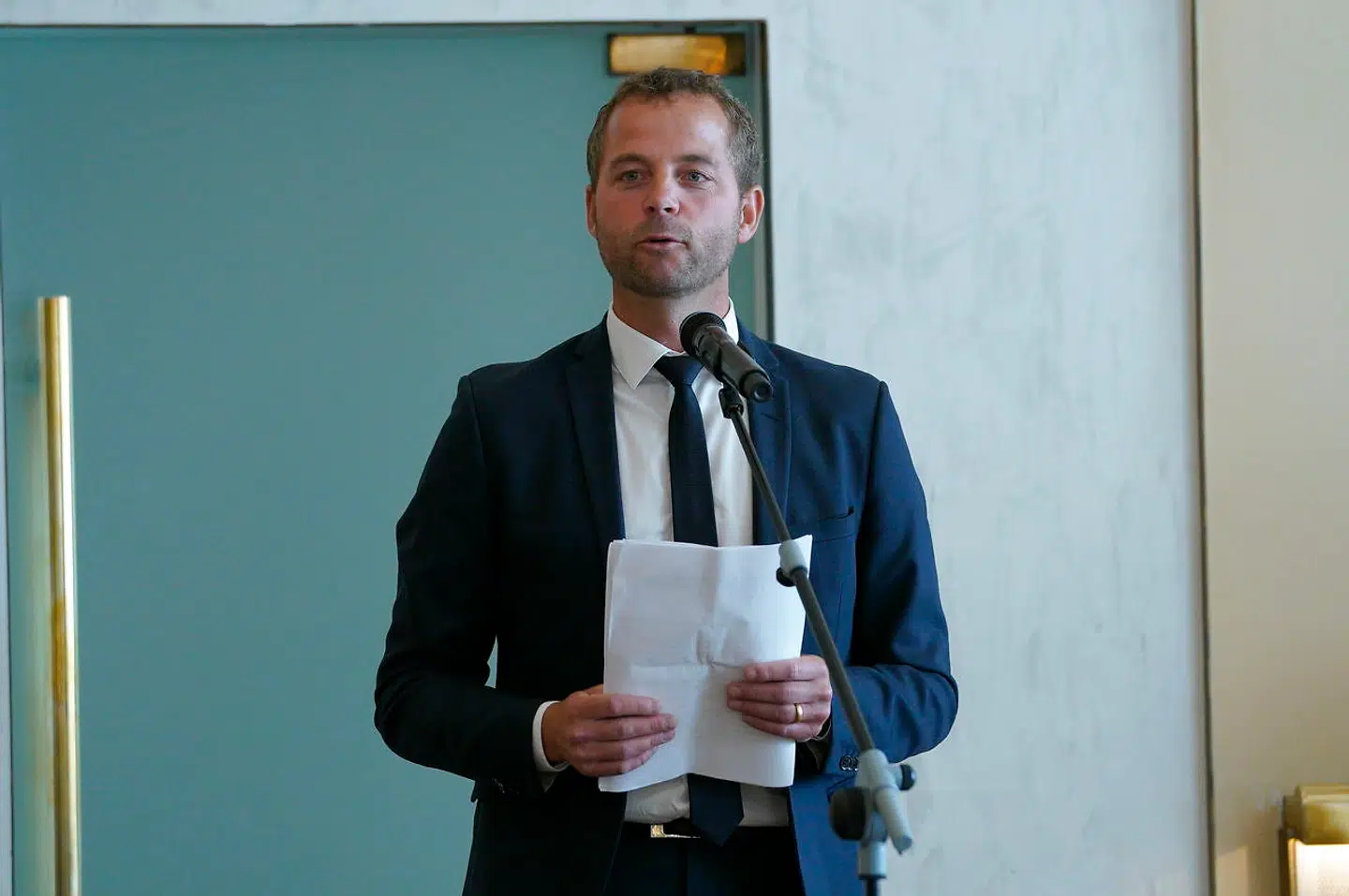 Mindehøjtideligheden for Lone Dybkjær på Christiansborg i København, tirsdag 28. juli 2020. Tidligere miljøminister og medlem af EU-Parlamentet Lone Dybkjær blev 80 år.