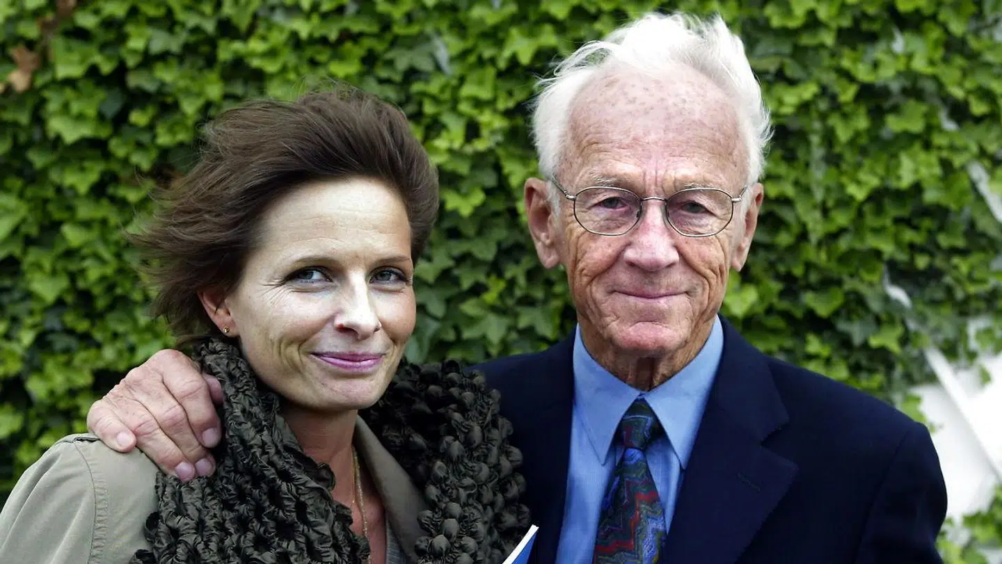 Bent Fabricius-Bjerre med Camilla Arndt.