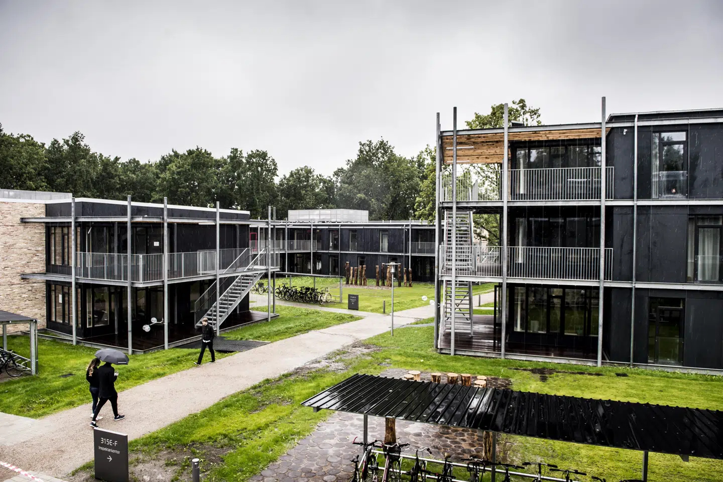 På trods af flere nye kollegier - som her i Lyngby - mangler der studieboliger i København. Mads Claus Rasmussen/Ritzau Scanpix