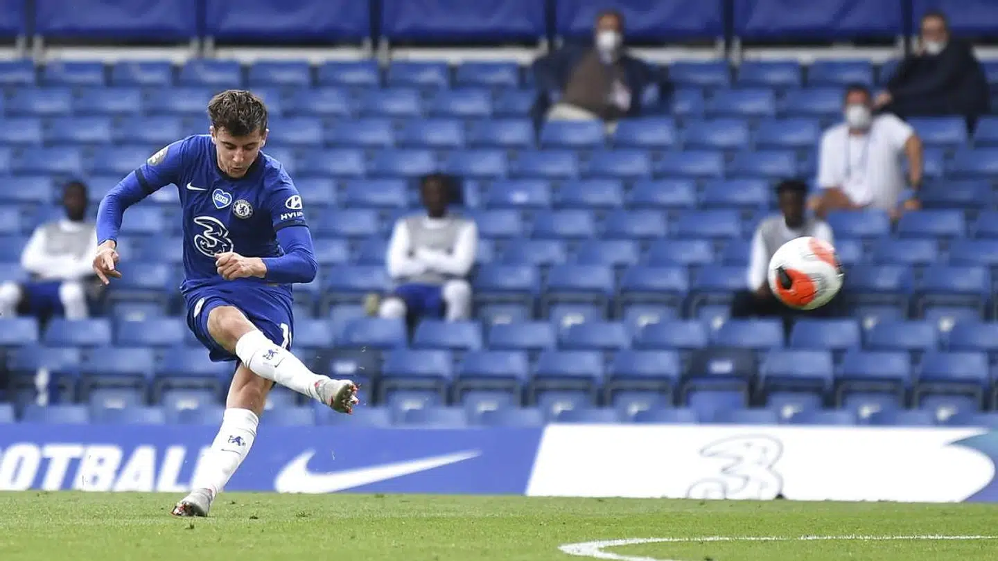 Frisparksmålet fra Mason Mount sendte Chelsea på sejrskurs og sikrede klubben deltagelse i næste sæsons udgave af Champions League.
