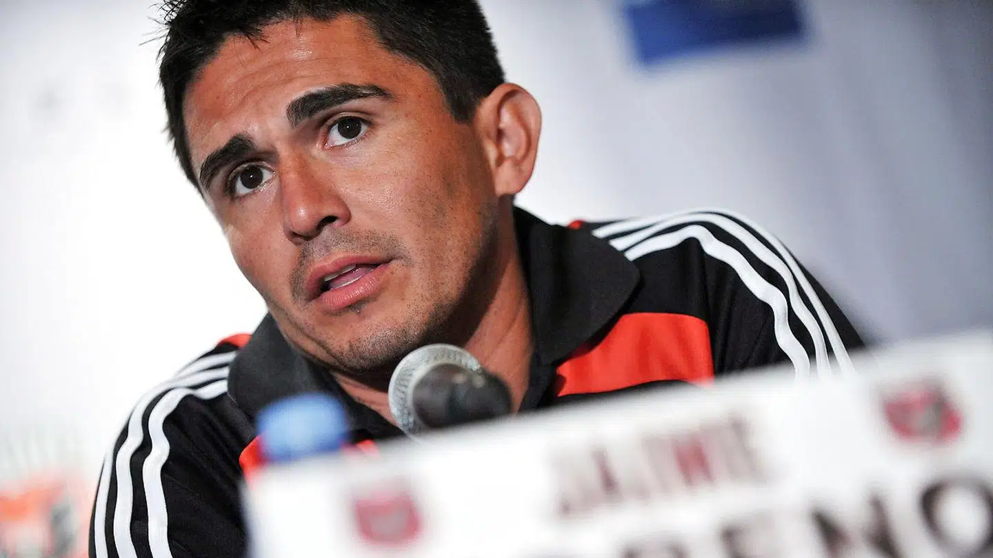 Jaime Moreno i 2009 i sin tid i D.C. United. Her i 2009.