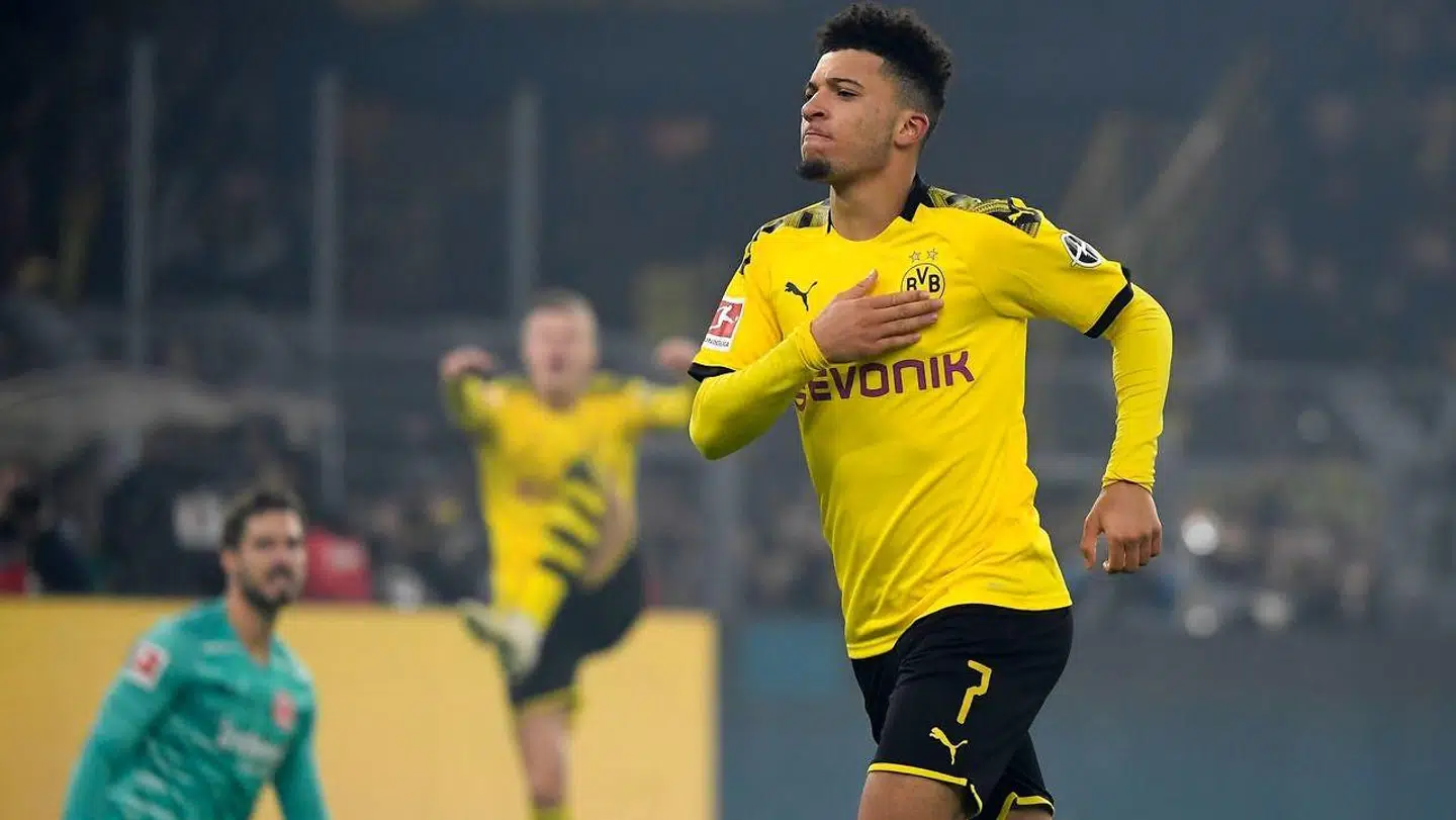 Engelske Jadon Sancho er fortsat Manchester Uniteds førsteprioritet ifølge rygterne.