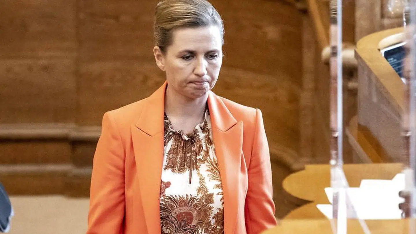 Det kan få alvorlige konsekvenser for Mette Frederiksen, hvis et flertal i Folketinget vil gøre en sag ud af det (Foto: Mads Claus Rasmussen/Ritzau Scanpix)
