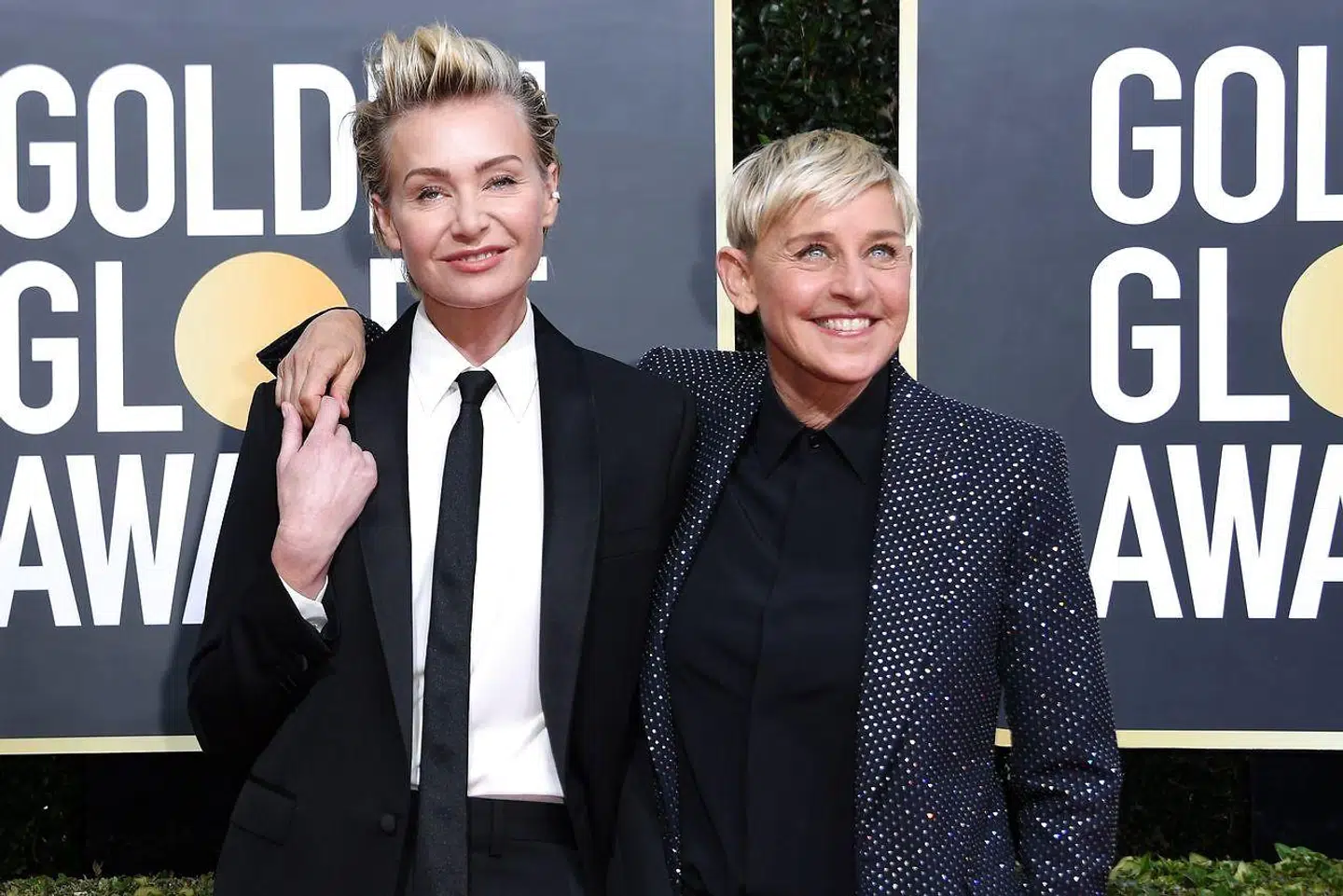 Ellen DeGeneres og hendes kone, Portia de Rossi.