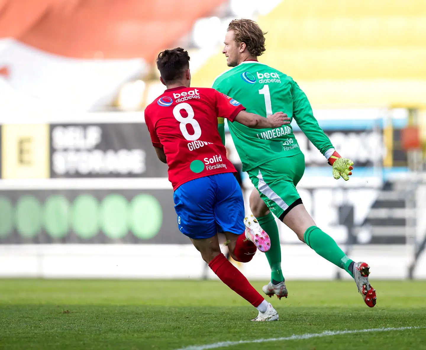 Anders Lindegaard scorede sit første mål nogensinde.