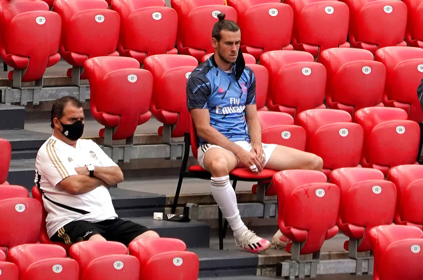 Gareth Bale har på det seneste mest været vant til at sidde på bænken.