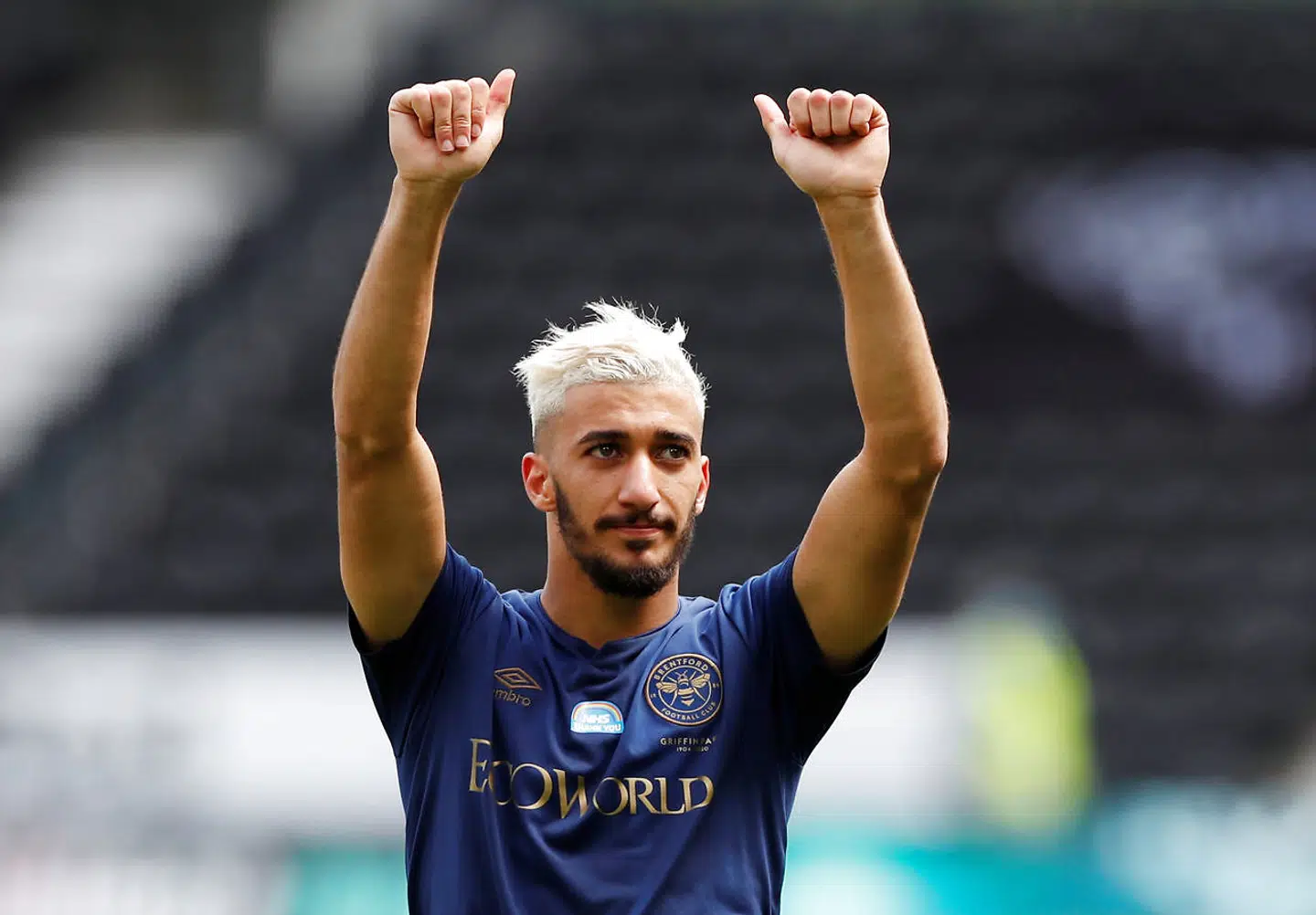Said Benrahma og resten af Brentford-mandskabet spiller onsdag aften mod Barnsley.