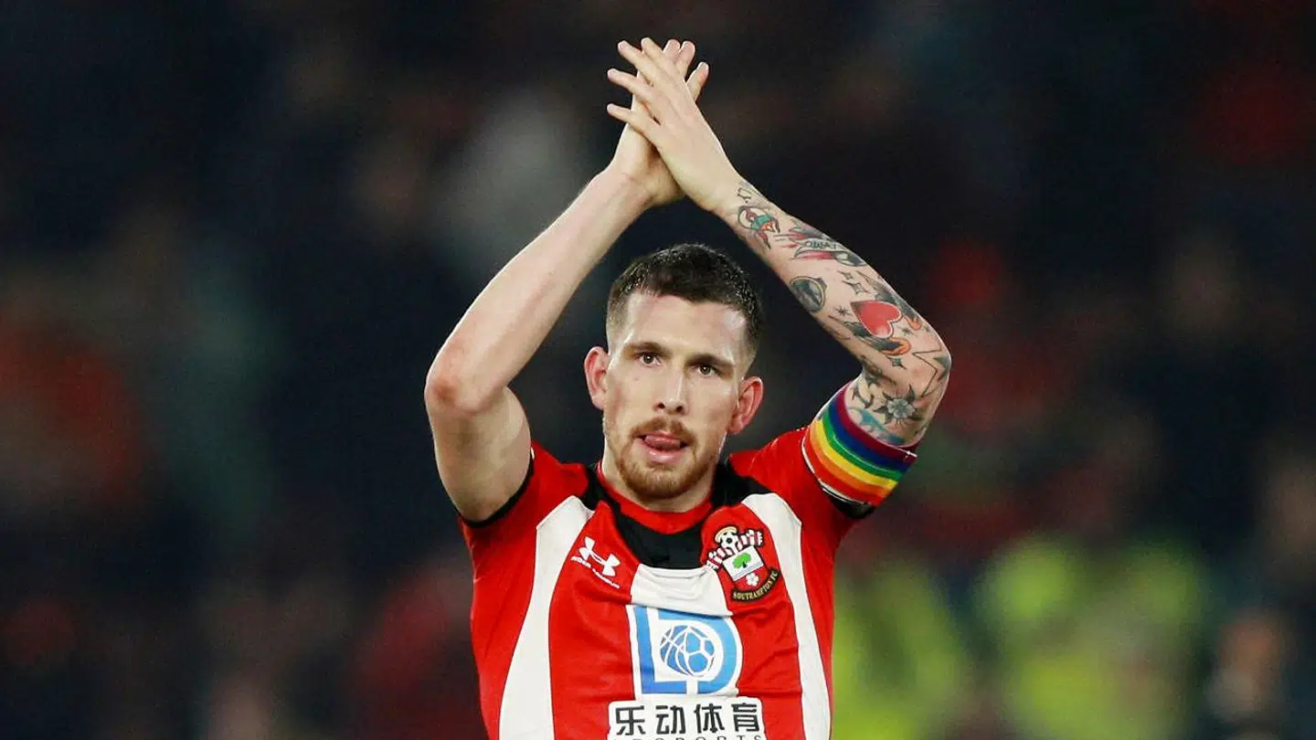 Pierre Emile Højbjerg kædes fortsat sammen med Tottenham, der kan blive nødt til at komme et højt bud for den danske landsholdsspiller. (REUTERS/Ian Walton)