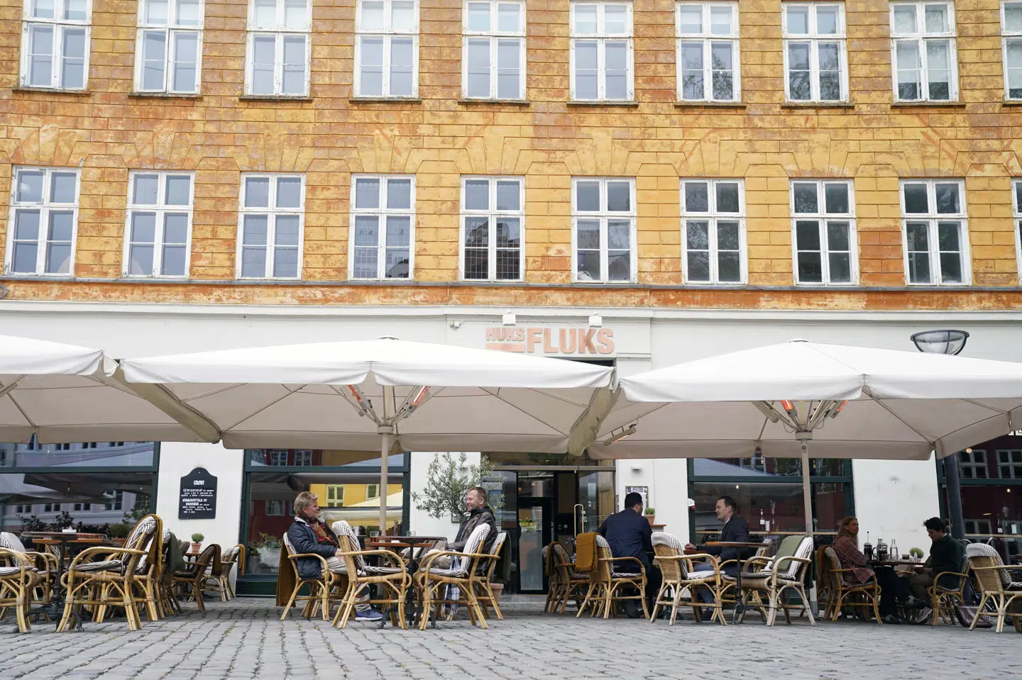 18. maj blev der igen åbnet for udeservering på barer og restauranter. (Arkivfoto). Liselotte Sabroe/Ritzau Scanpix