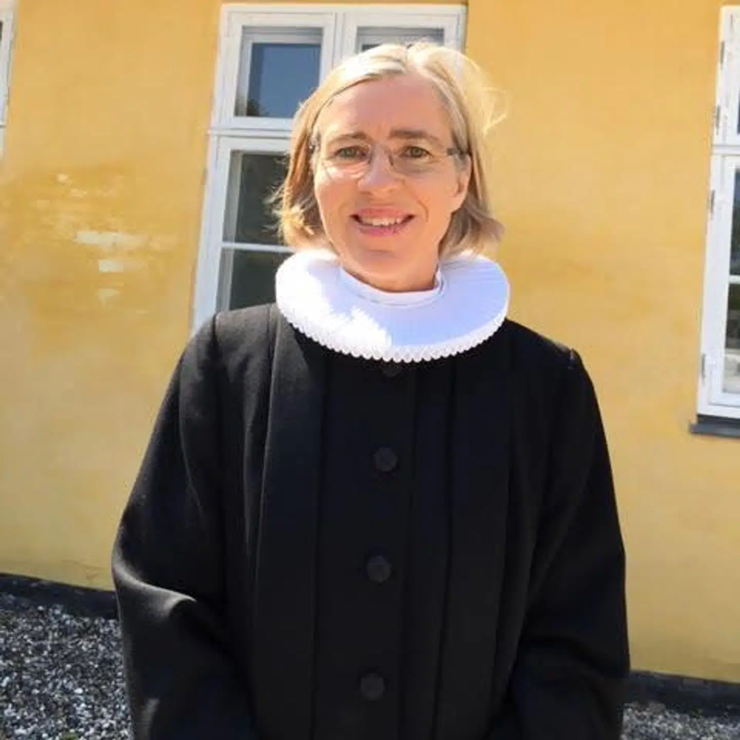 Pia Hjort Nielsen har været præst i Magleby Kirke i under et år. Onsdag havde hun æren af at vie Danmarks statsminister.