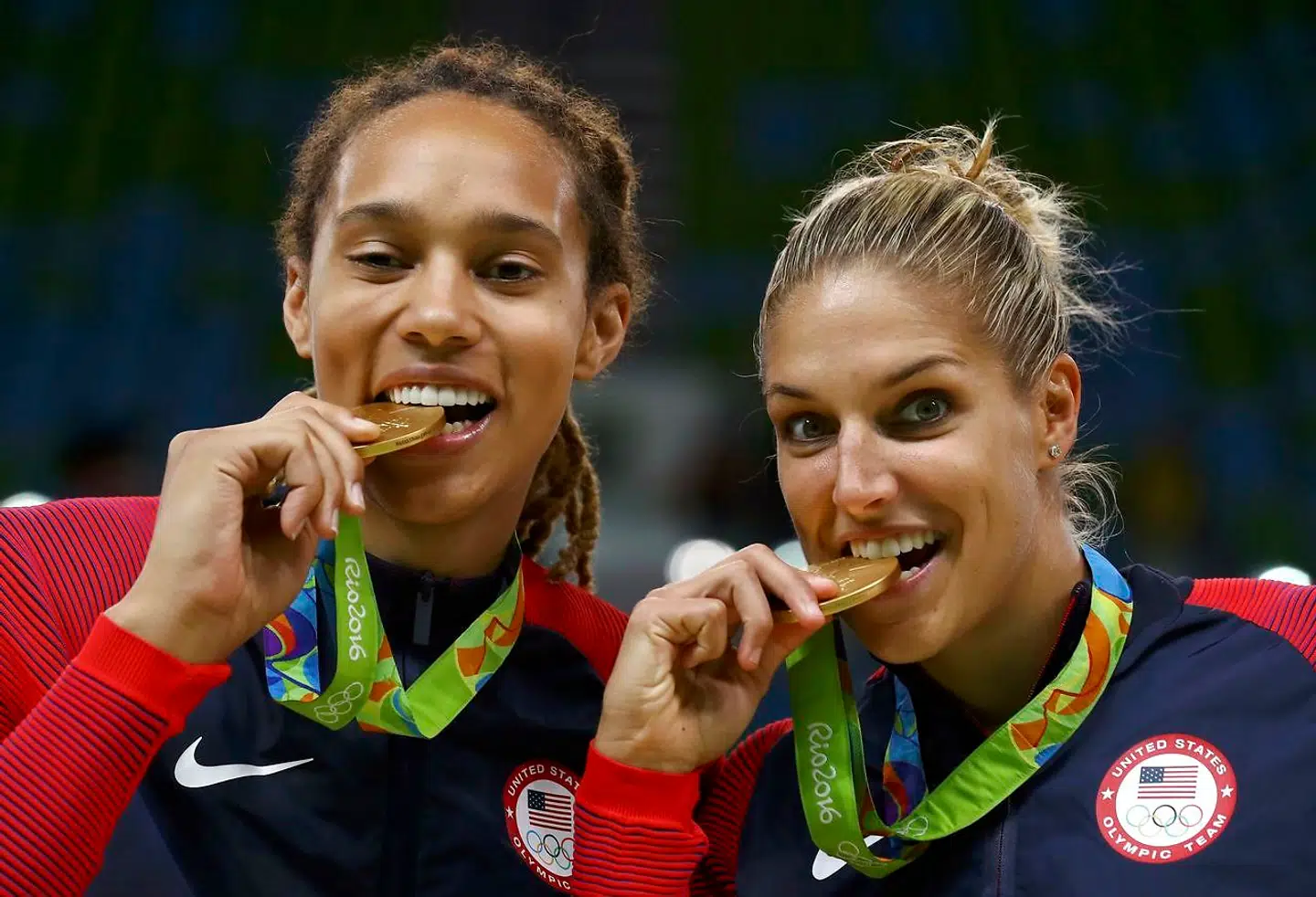 USA og Elena Delle Donne vandt i 2016 OL-guld i basketball.