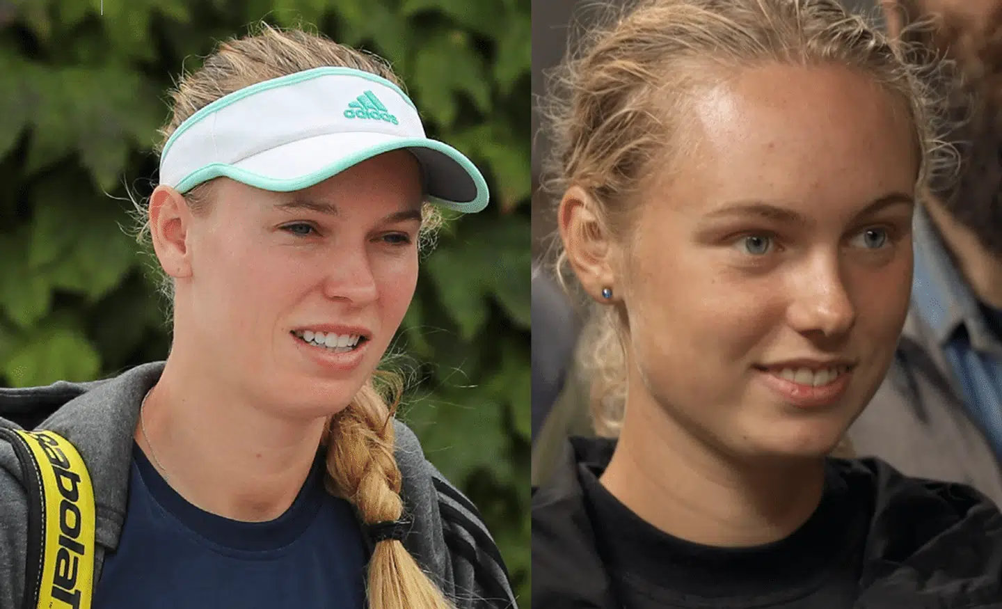 Caroline Wozniacki og Victoria fra ‘Hjem til gården’.