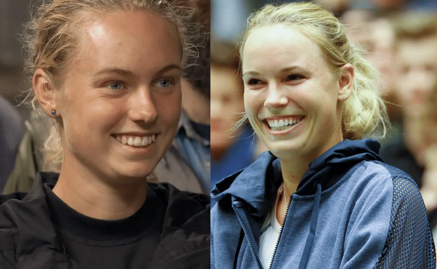 Victoria fra ‘Hjem til gården’ og Caroline Wozniacki.