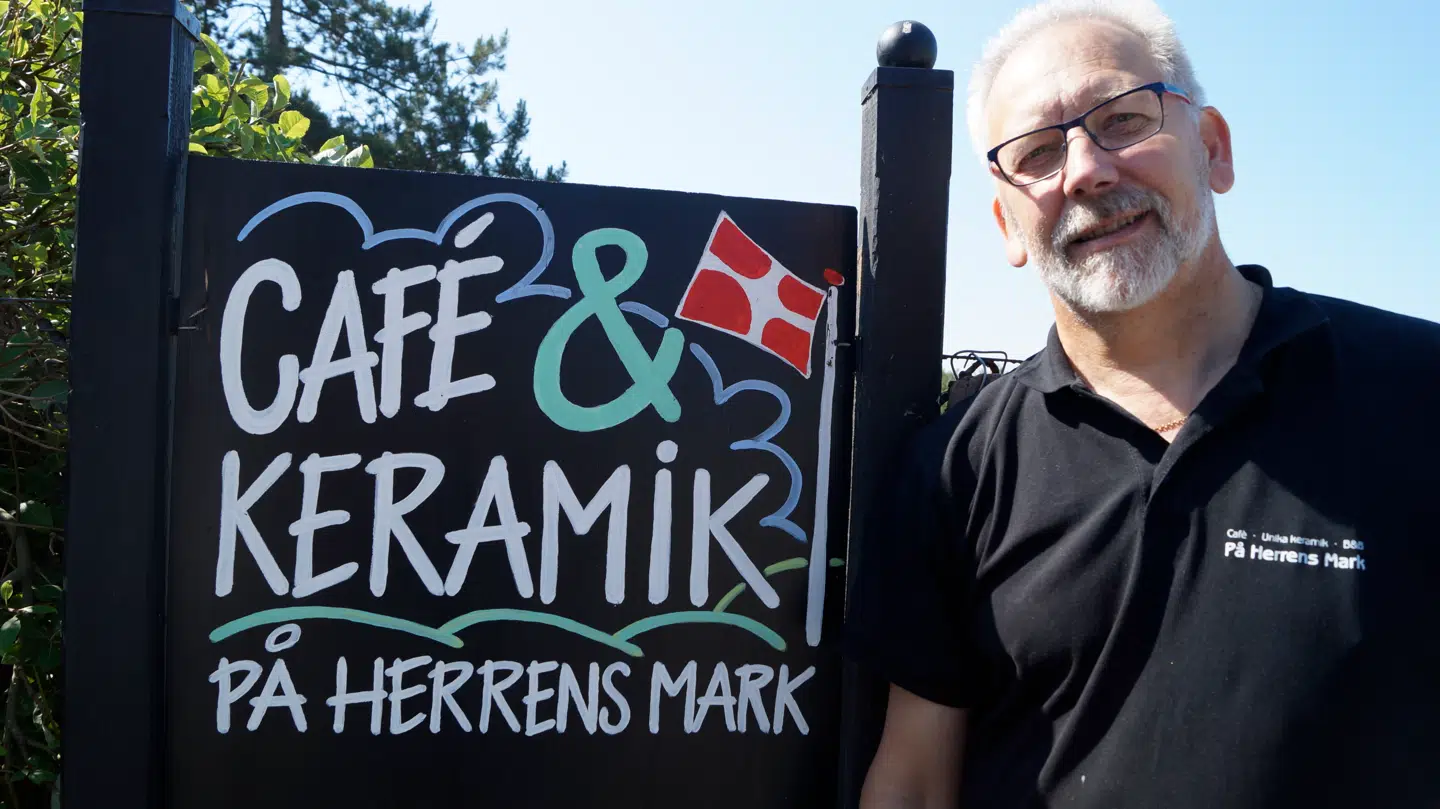 Jørgen Christiansen siger, at de oplever dobbelt så høj indtjening, som de havde sidste år.
