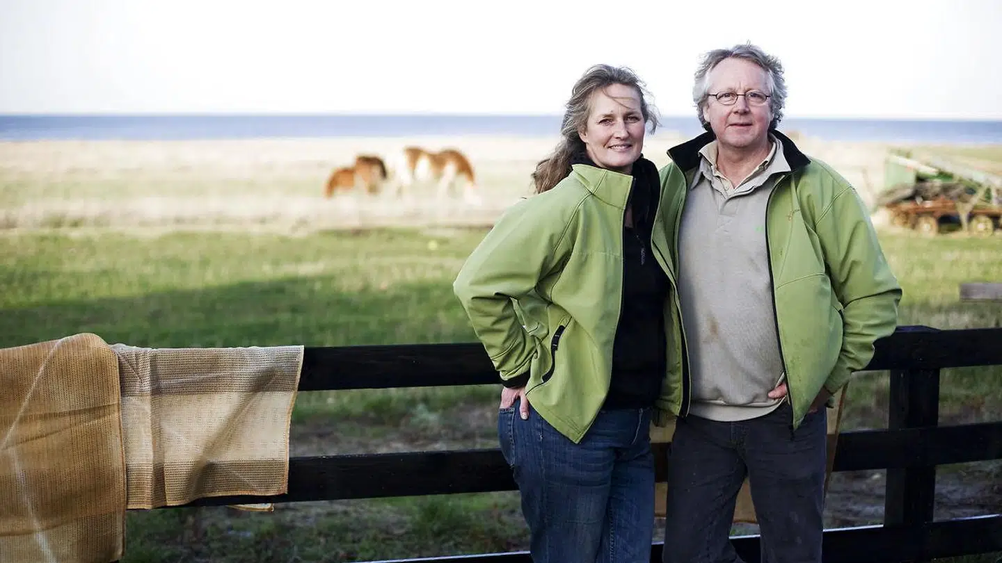 Kai og Anita Winter har også oplevet flere kunder, og de siger, det er det samme over hele Fejø. (Arkivfoto)