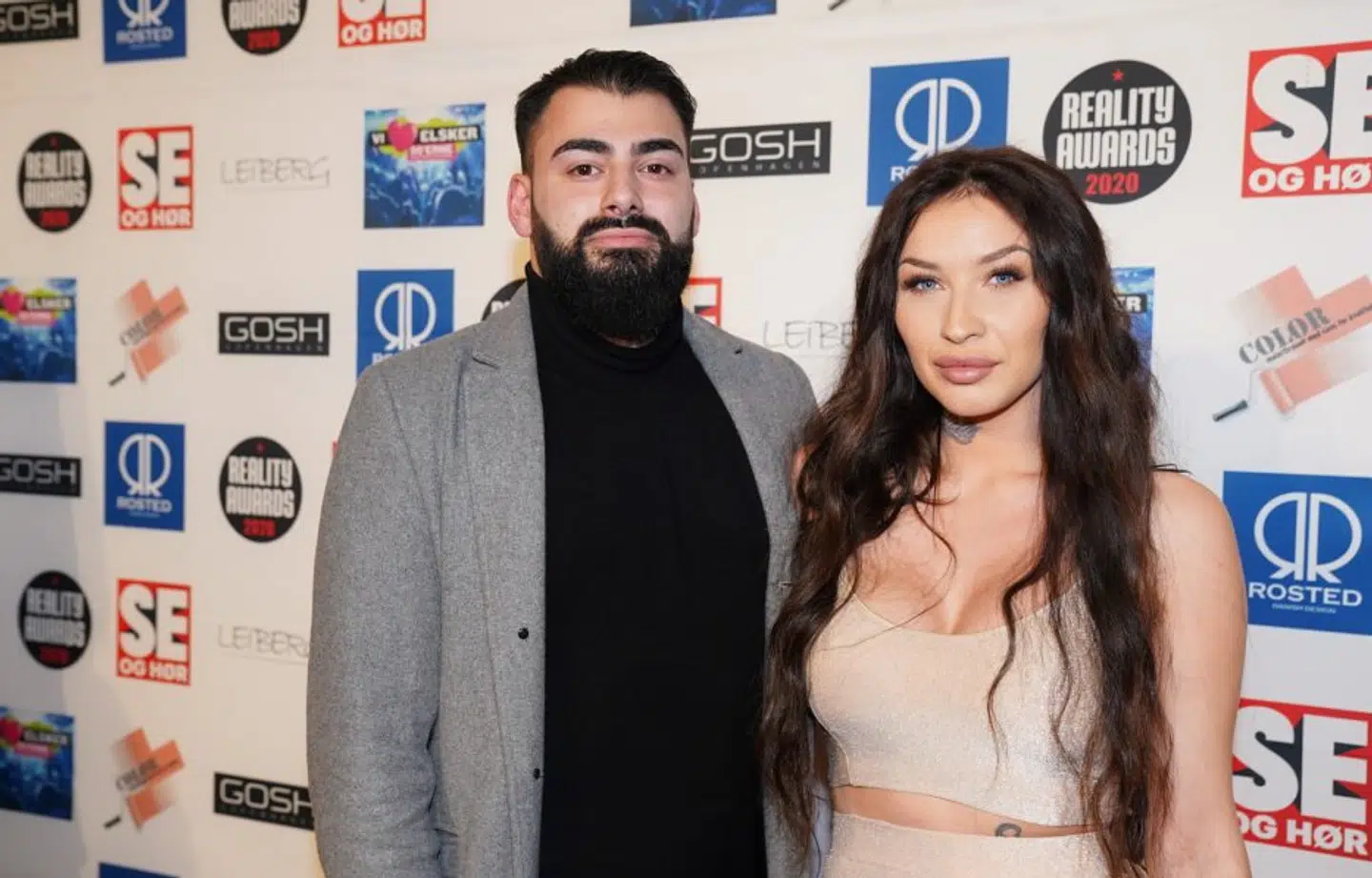 Sasha Klæstrup og manden Montaser.