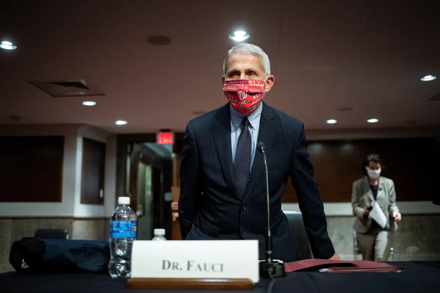 Den amerikanske regerings ledende rådgiver under coronakrisen, Anthony Fauci, kritiserer de amerikanske delstater. (Arkivfoto). Pool/Reuters