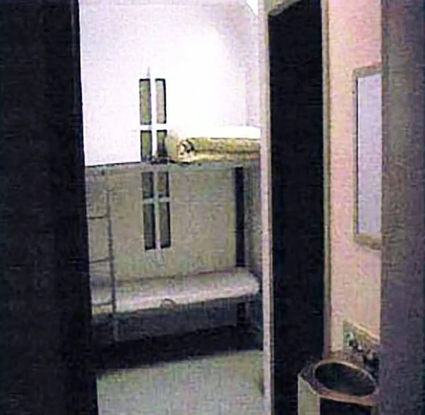 Sådan ser en celle i Metropolitan Detention Center ud.