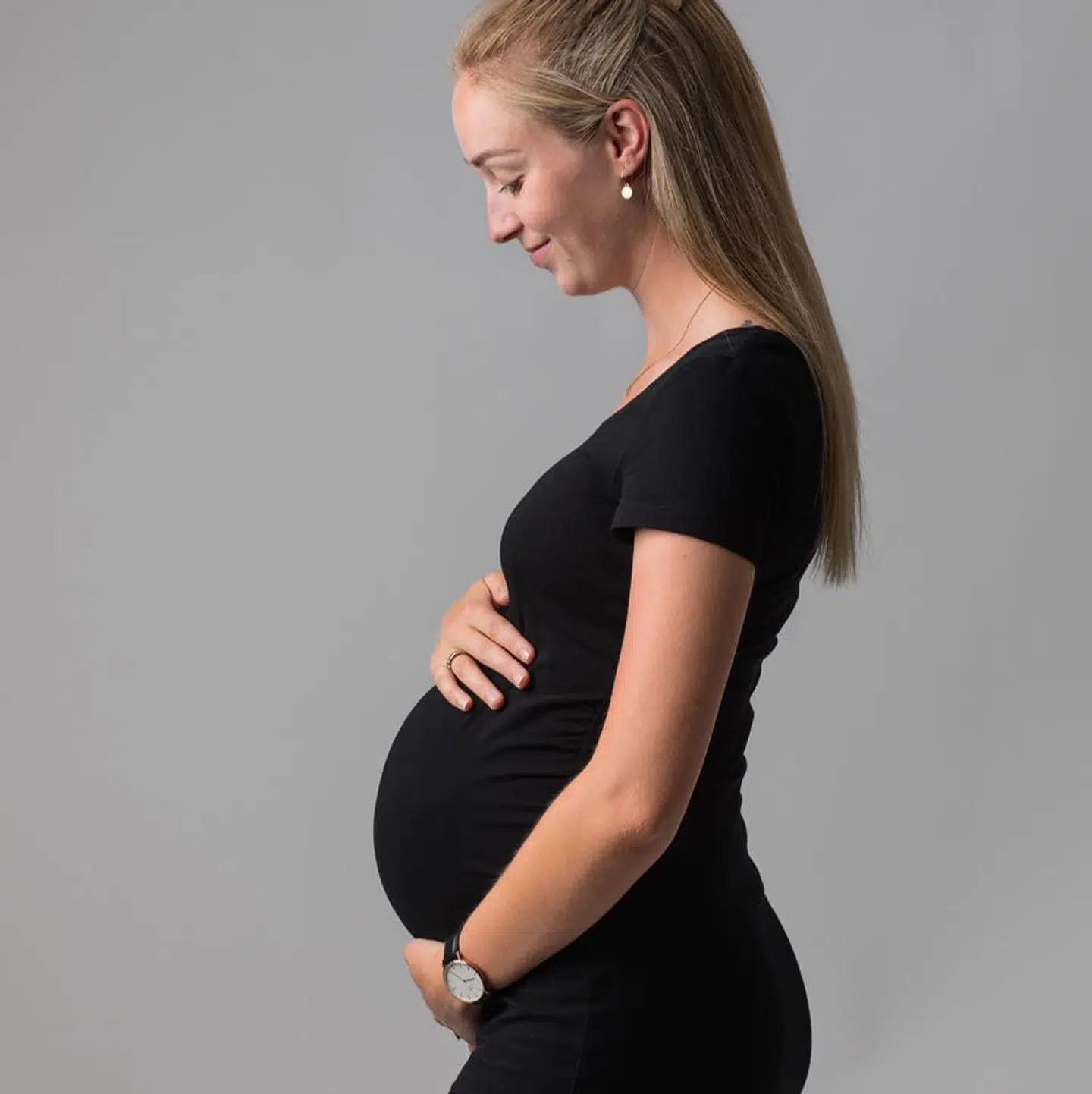 Cecilie Juul er netop blevet mor til sit første barn. (Privatfoto)