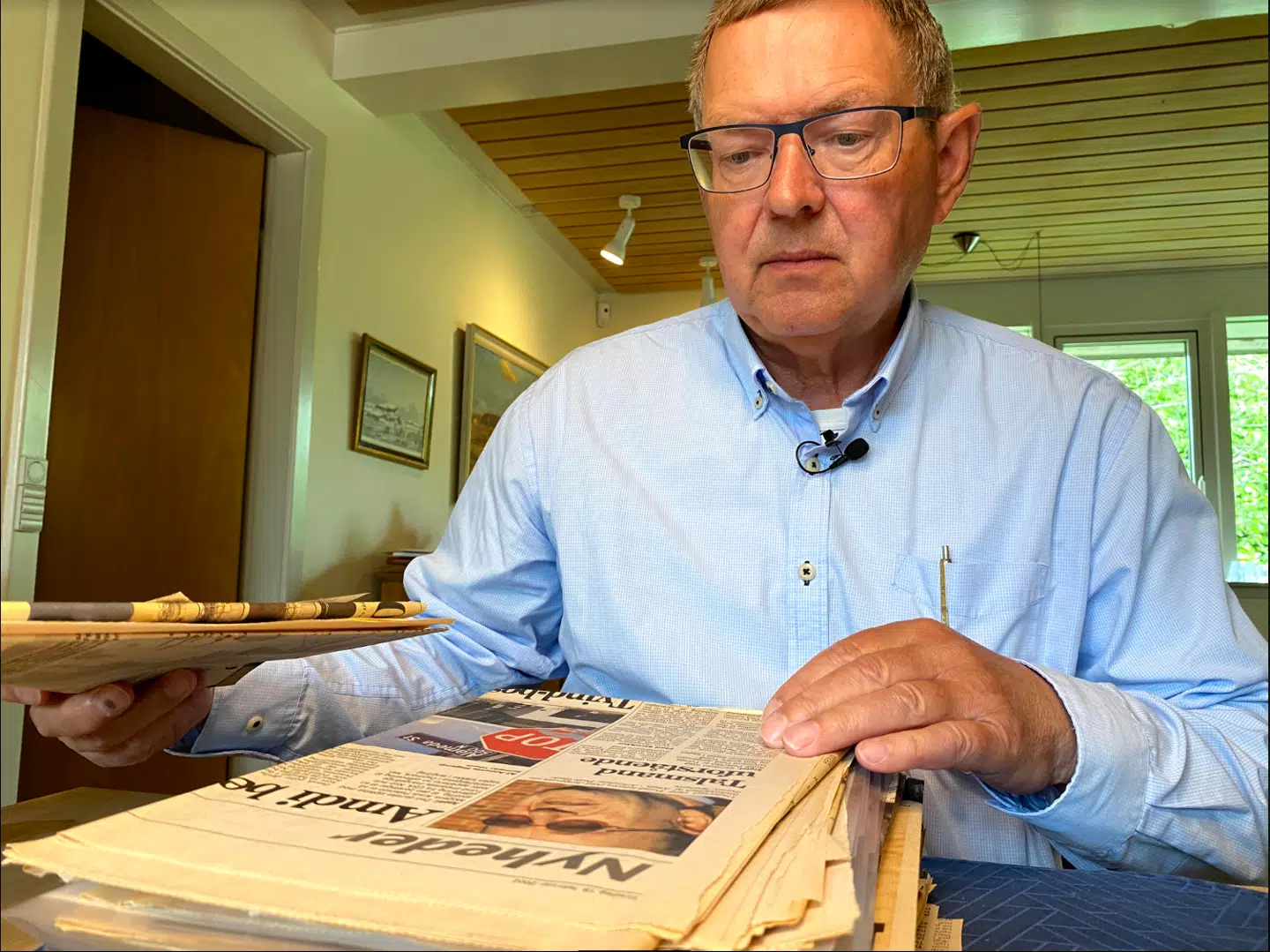 Jens Kaasgaard kunne have fældet Mogens Amdi Petersen. Men det lykkedes ikke.