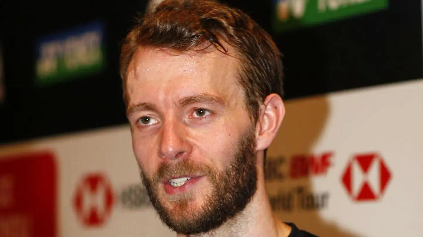 Carsten Mogensen ved All England Open Championships i 2018.