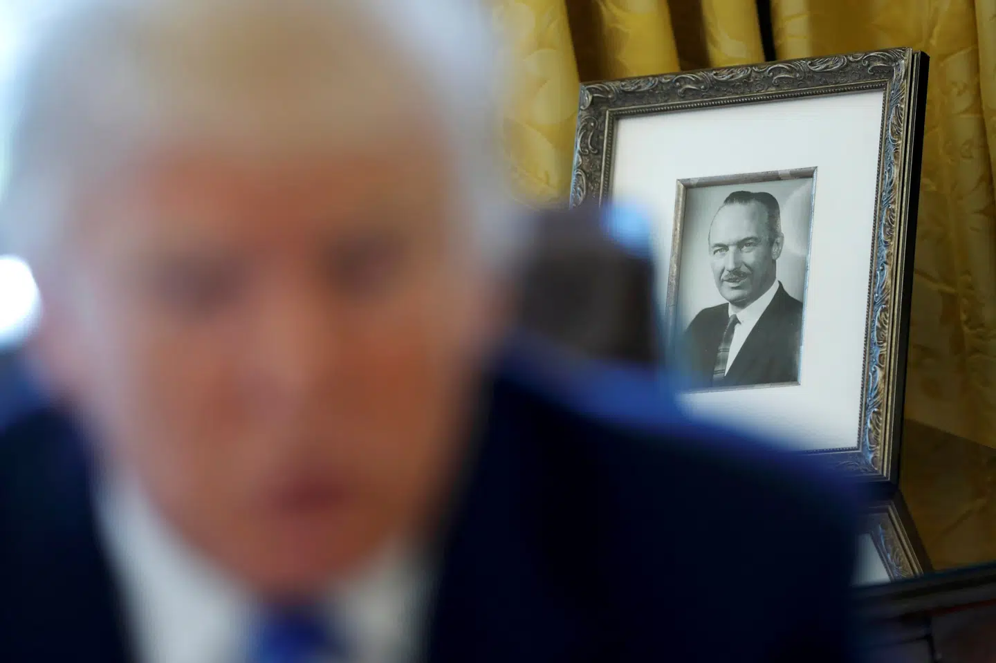 Mary Trump hævder, at Donald Trump afviste og latterliggjorde sin egen far, Fred Trump, da han begyndte af få Alzheimers. Fred Trump døde i 1999. (Arkivfoto)