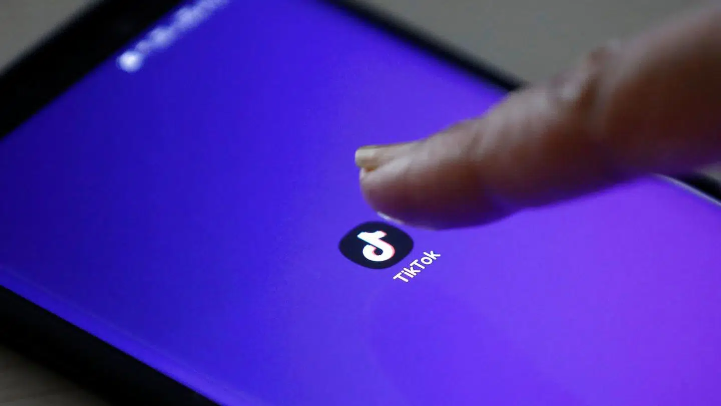 Sådan ser den populære app TikTok ud.