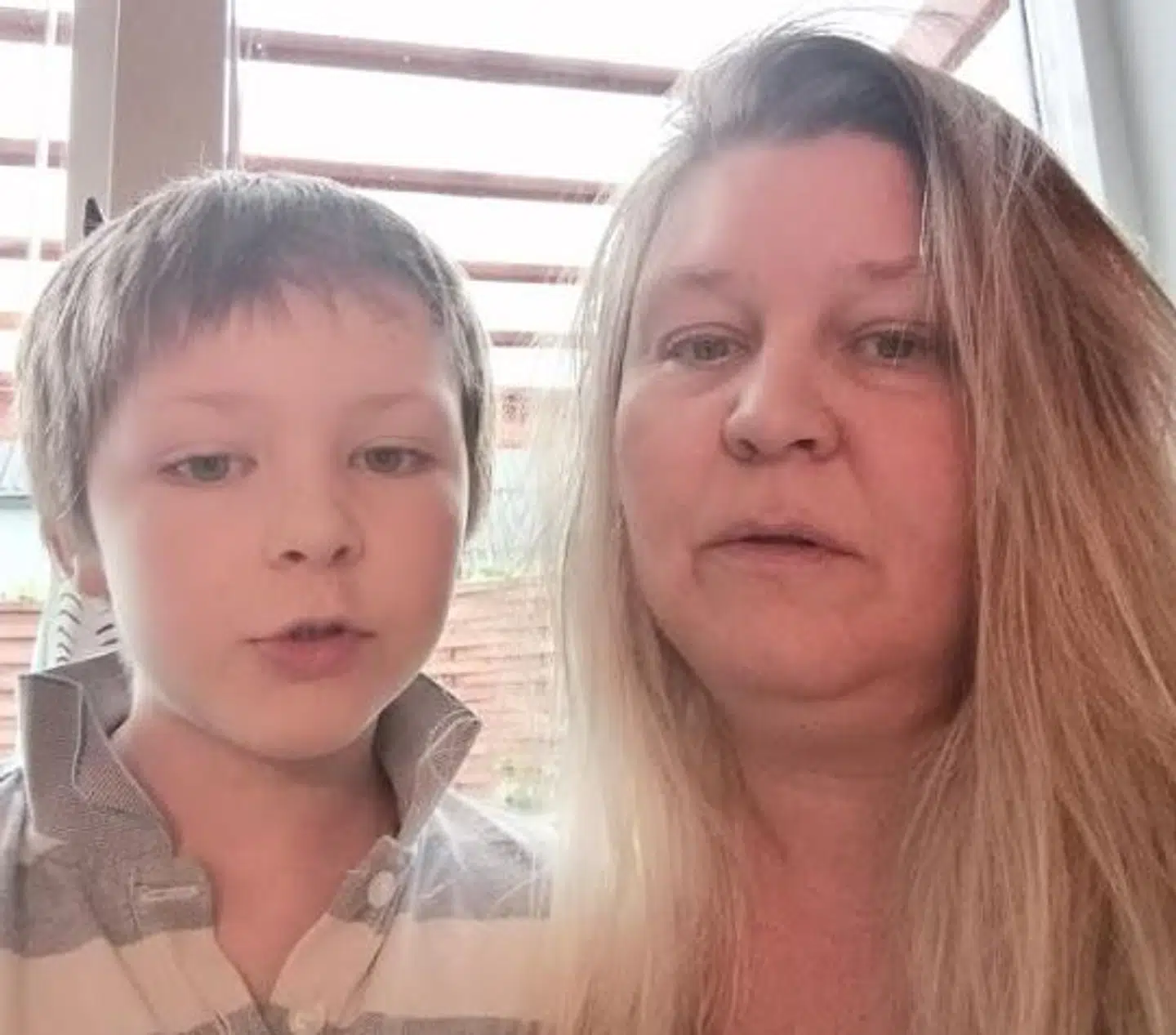 Charlotte Wedell og hendes søn Felix.