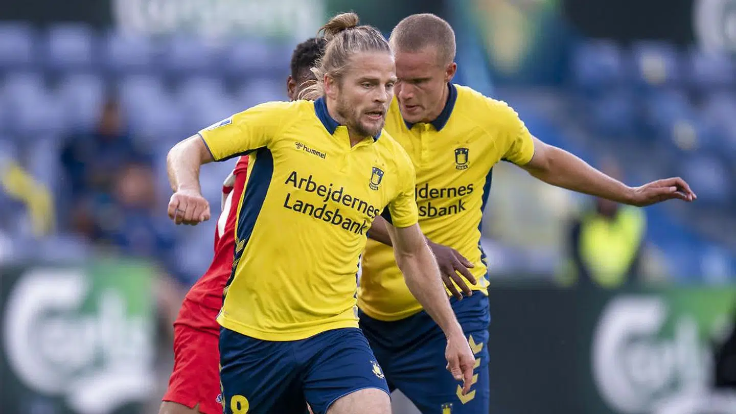 Brøndbys Kasper Fisker gjorde comeback mod FC Nordsjælland.