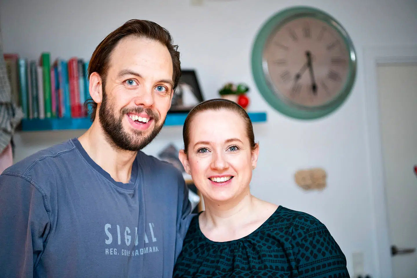 Camilla og Martin Alber er endnu ikke helt i mål med vægttabet. De fortsætter derfor med at dele deres erfaringer på Facebook.