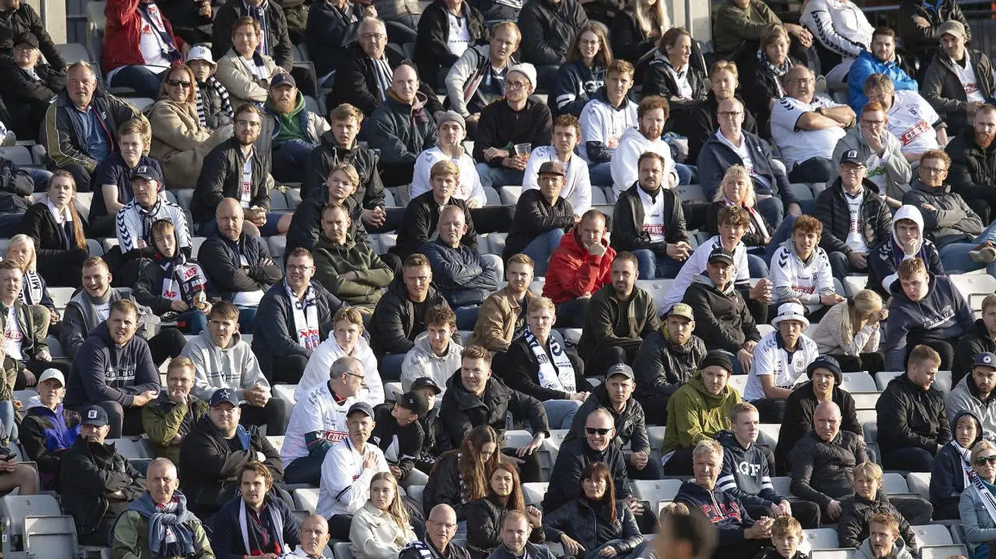 AGFs fans under 3F Superligakampen AGF mod FC København på Ceres Park i Aarhus søndag 5. juli 2020, hvor 7.048 tilskuere overværede kampen.